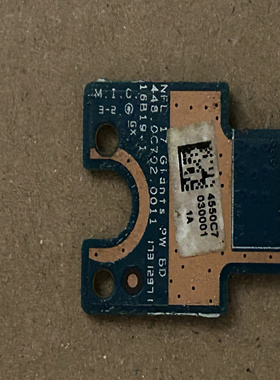 原装HP 17-BS 17-BS011DX 电源按钮板 926529-001 448.0C702.0011