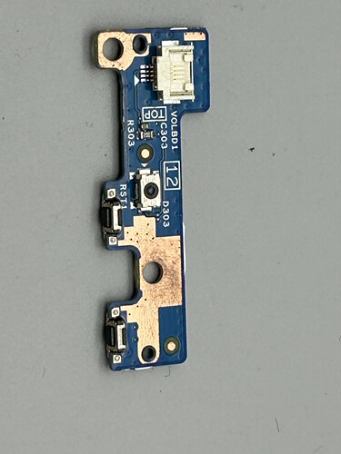 联想 Thinkpad X12Det G1 开关板 开机板 电源小板 充电接口板
