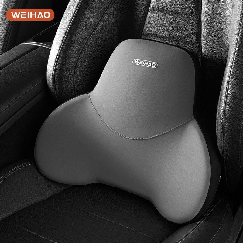 四季汽车腰靠长途开车腰托记忆棉车内座椅护腰垫腰部支撑垫头枕