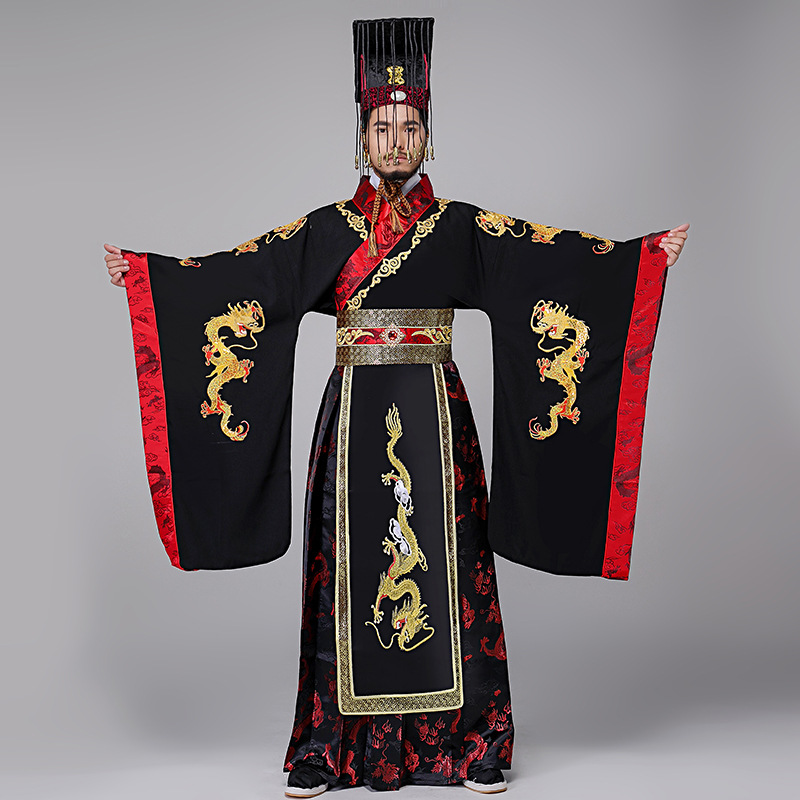 古装影楼租赁演出服秦始皇同款