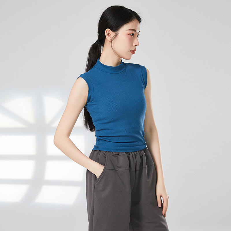 练功服现代舞上衣舞蹈服背心形体