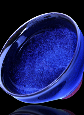 滋心堂 手工建盏杯吴继旺回蓝建盏主人杯原矿天目盏功夫茶杯大号