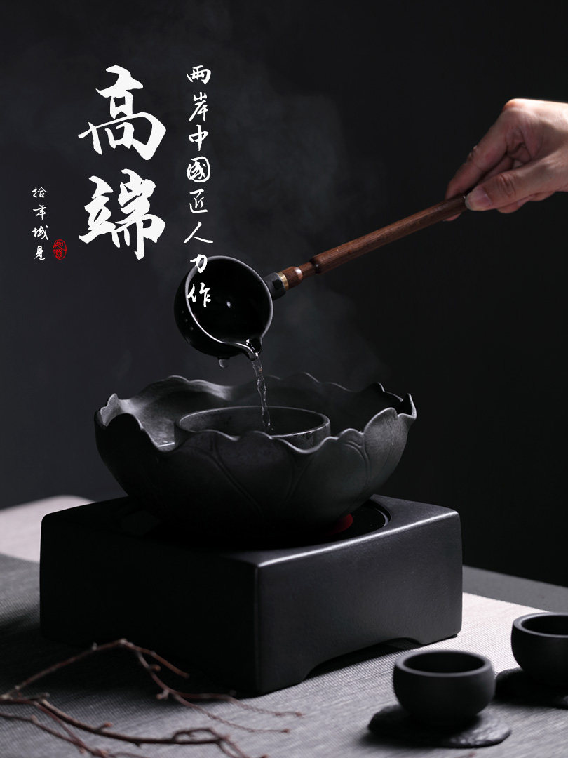 域见高端茶具套装古法煮茶老白茶专用茶壶煮茶器电陶炉陶瓷煮茶炉,餐饮具,茶壶,淘宝优惠券,粉丝福利购,淘宝优惠卷