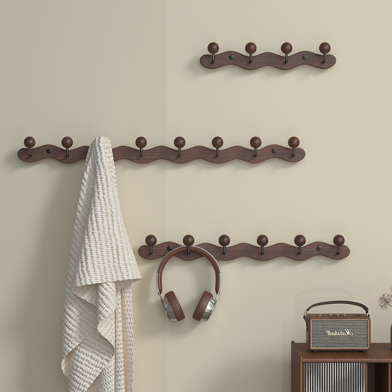 实木挂衣钩入户门创意衣服衣帽