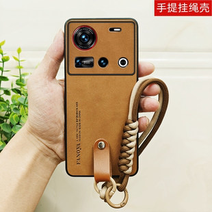 适用努比亚z80ultra手机壳z70ultra粗绳子z60ultra保护套Z70S全包镜头便携手提挂绳手带防摔个性外壳防掉防摔