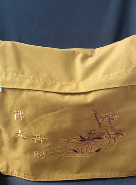 居士包莲花包帆布包刺绣