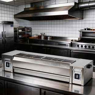 德轩电热商用无烟日式 烧鸟电烧烤炉实心管高温猛火千度烧烤串机