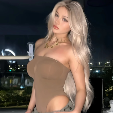 美式辣妹风无袖吊带背心女夏季2025新款性感修身显瘦抹胸连体上衣