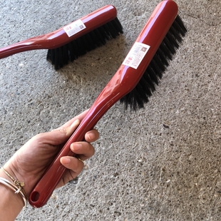 实心长柄塑料尼龙硬长毛桌椅清洁刷扫床刷子除尘刷座垫水洗2116