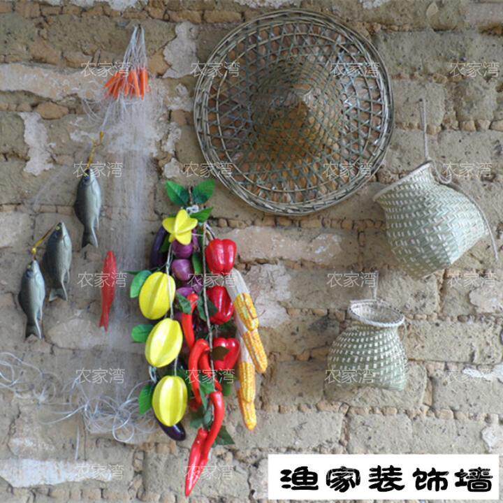 渔民餐馆摆件墙面装饰