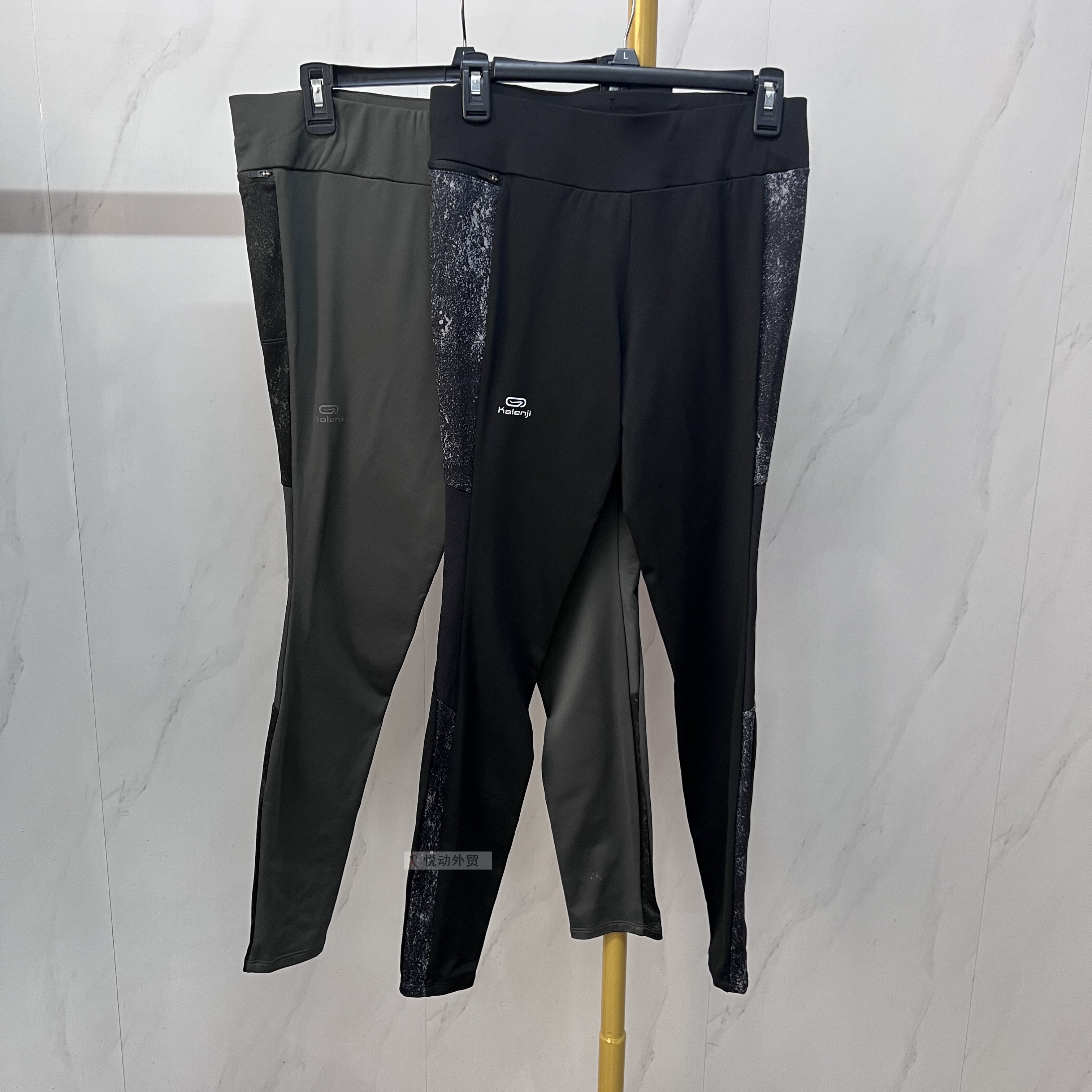 运动健身裤加绒高腰速干保暖