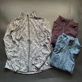 外套 弹力瑜伽服速干透气训练健身服秋开衫 运动外套女胖MM大码 修身