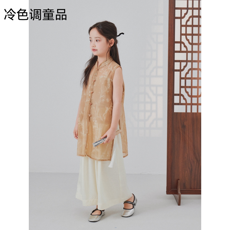 国风夏季旗袍新中式套装