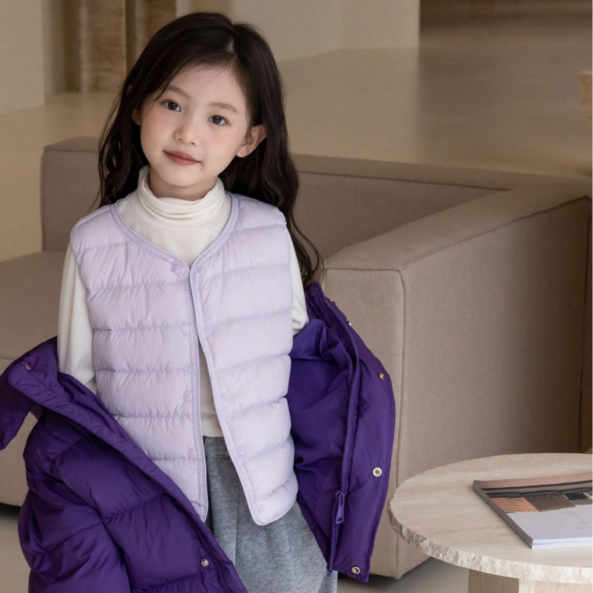 儿童轻薄羽绒服马甲亲子款内穿外穿男童女童冬季学生羽绒内胆背心,童装/婴儿装/亲子装,羽绒服,淘宝优惠券,粉丝福利购,淘宝优惠卷