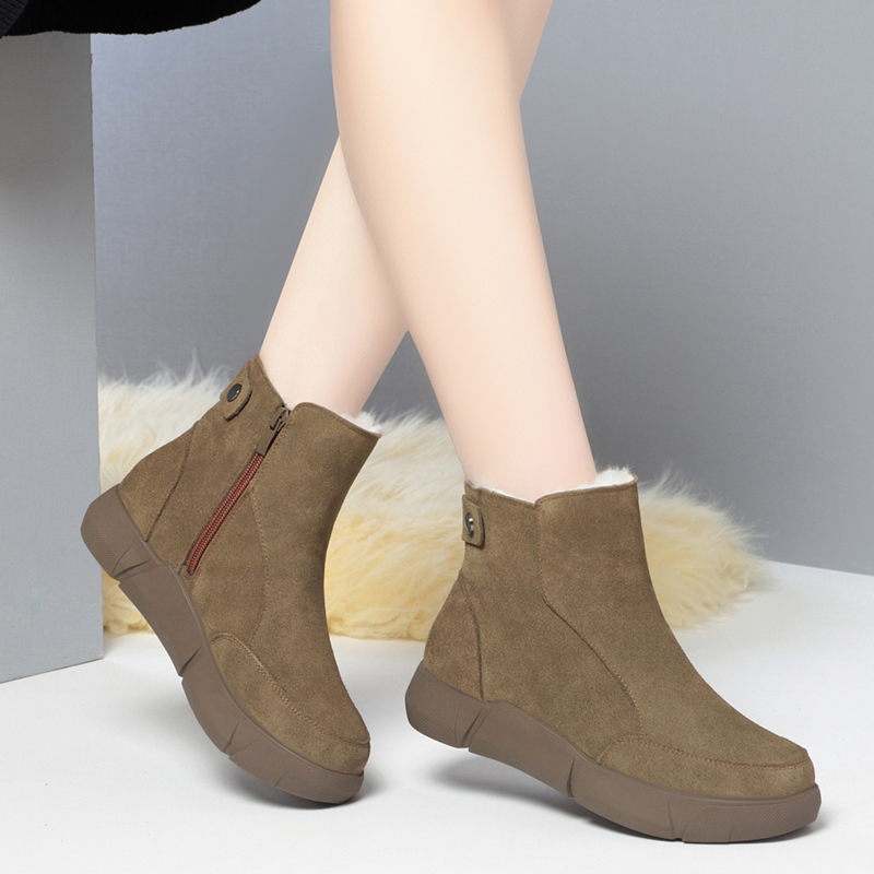 俪芙曼雪地靴冬季棉鞋