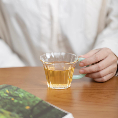 女士高颜值个人用玻璃主人杯