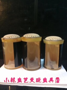 小林虫艺自产全牛角蝈蝈筒蝈蝈边开窗蝈蝈罐虫具蝈蝈尺寸101*56mm