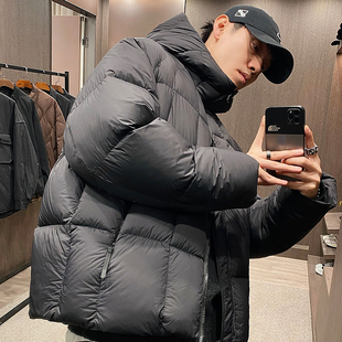 户外防风保暖潮牌羽绒服 暗黑系高充绒连帽面包服男士 MXD UGLY冬季