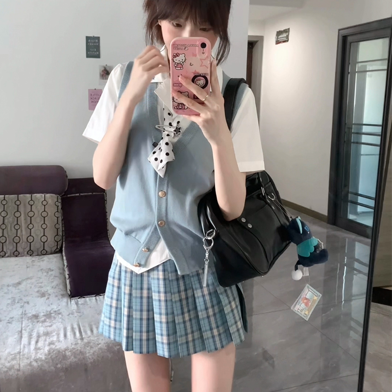JK制服绊JKA字裙39日系