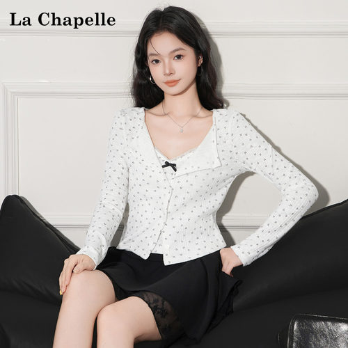 LaChapelle/拉夏贝尔开衫外搭
