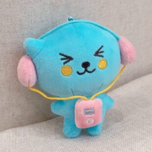 耳机酷儿挂件玩偶周边毛绒公仔娃娃小挂件玩具包包挂饰送女生礼物