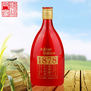 单支480ml 沙优六年 苏州特产黄酒 沙洲优黄低聚糖1878红标六年陈