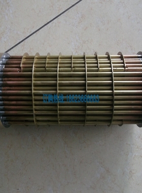 康明斯NTA855机冷器芯208149船用动力及发电组机油散热器铜管新品