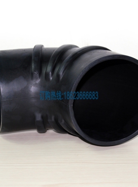 康明斯NT855 NTC空滤出口弯头发电机塑料软管接头90度连接管新品
