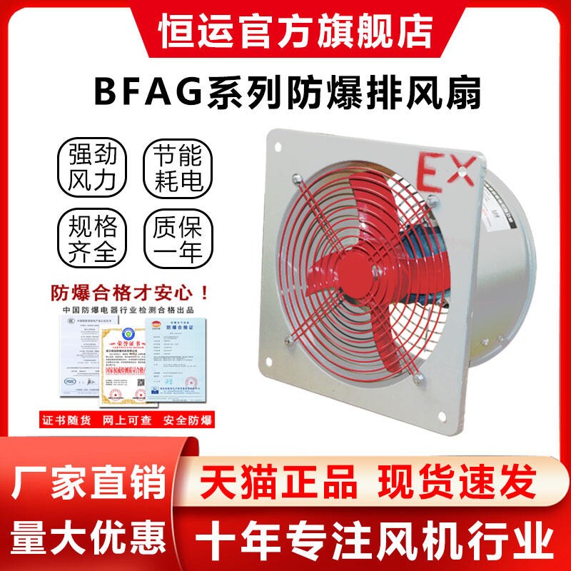 防爆轴流风机BFAG300工业排气扇3