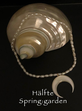 手链halfte法式气质简约月亮