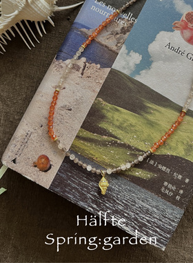 假日风细闪海螺吊坠项链