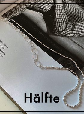 设计师推荐小众极简925纯银项链