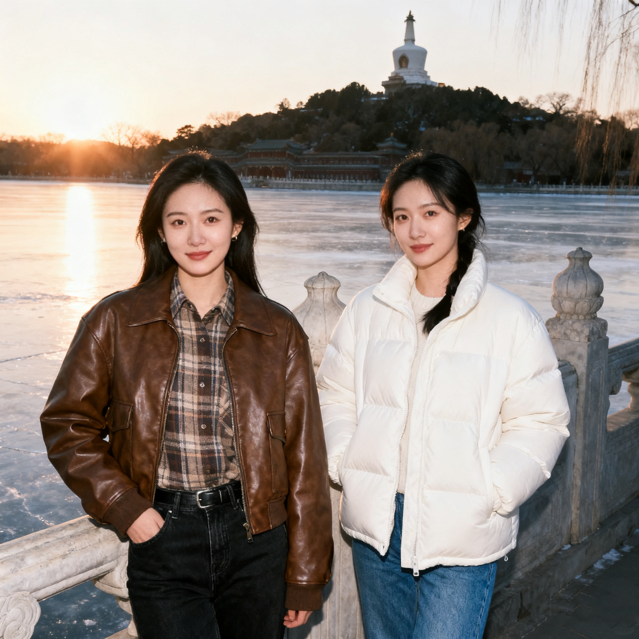 北京【北海公园】跟拍摄影亲子照情侣闺蜜儿童跟拍家庭旅拍