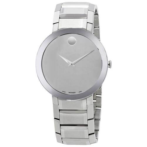 海外代购Movado/摩凡陀男士手表瑞士腕表蓝宝石玻璃生活防水