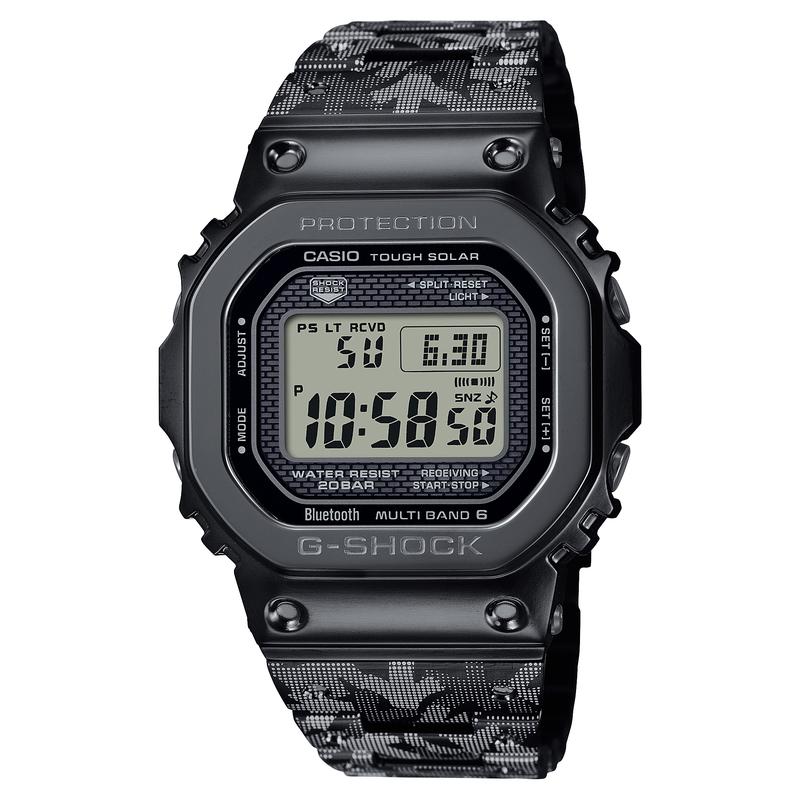 正品卡西欧CASIO G-SHOCK男士时尚数字休闲手表GMWB5000EH-1