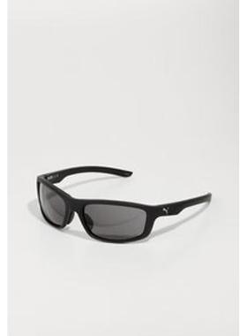 代购彪马（PUMA）方形镜框深灰绿镜片防紫外线便携袋男士成人太阳