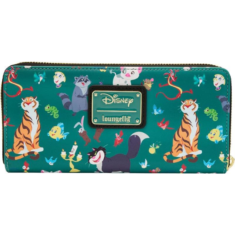 代购Loungefly女士迪士尼钱包多卡位收纳带身份证窗硬币隔层纸币