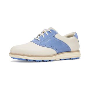 透气轻便缓震支撑系带圆头防水皮革 Haan女士高尔夫鞋 代购 Cole