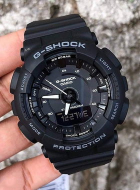 代购代购专柜GMAS130-1A正品卡西欧CASIO男款表G S Black