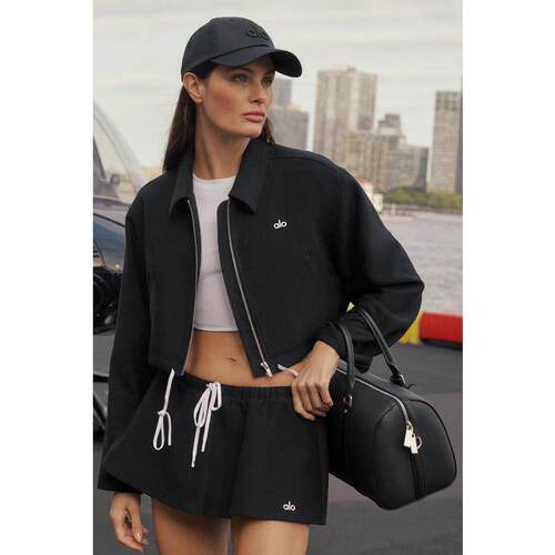 代购ALO YOGA女士夹克外套防风设计日常穿搭轻便保暖可调节下摆