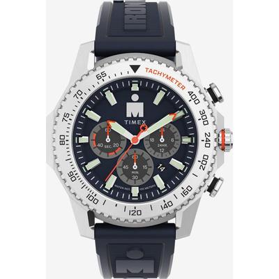 代购Timex天美时男士腕表计时夜光日期测速金属防水橡胶带钢壳运