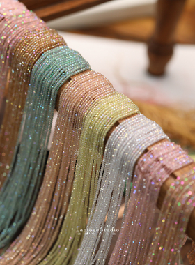 爆闪~【糖果系】精致2mm迷你切面珠 设计娃衣刺绣梭编饰品diy材料