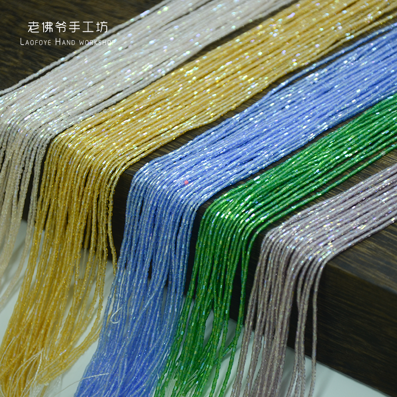 日本MGB炫彩色六角管珠极细系列