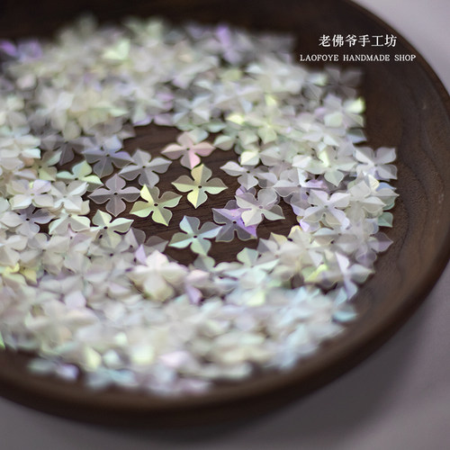 13mm折痕立体花炫彩pet法式刺绣