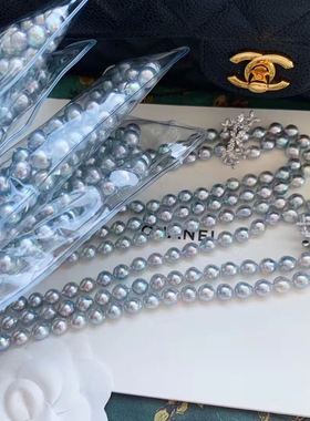 日本毛衣链无优化巴洛克珍珠