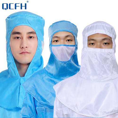 防静电披肩帽连体静电服食品电子