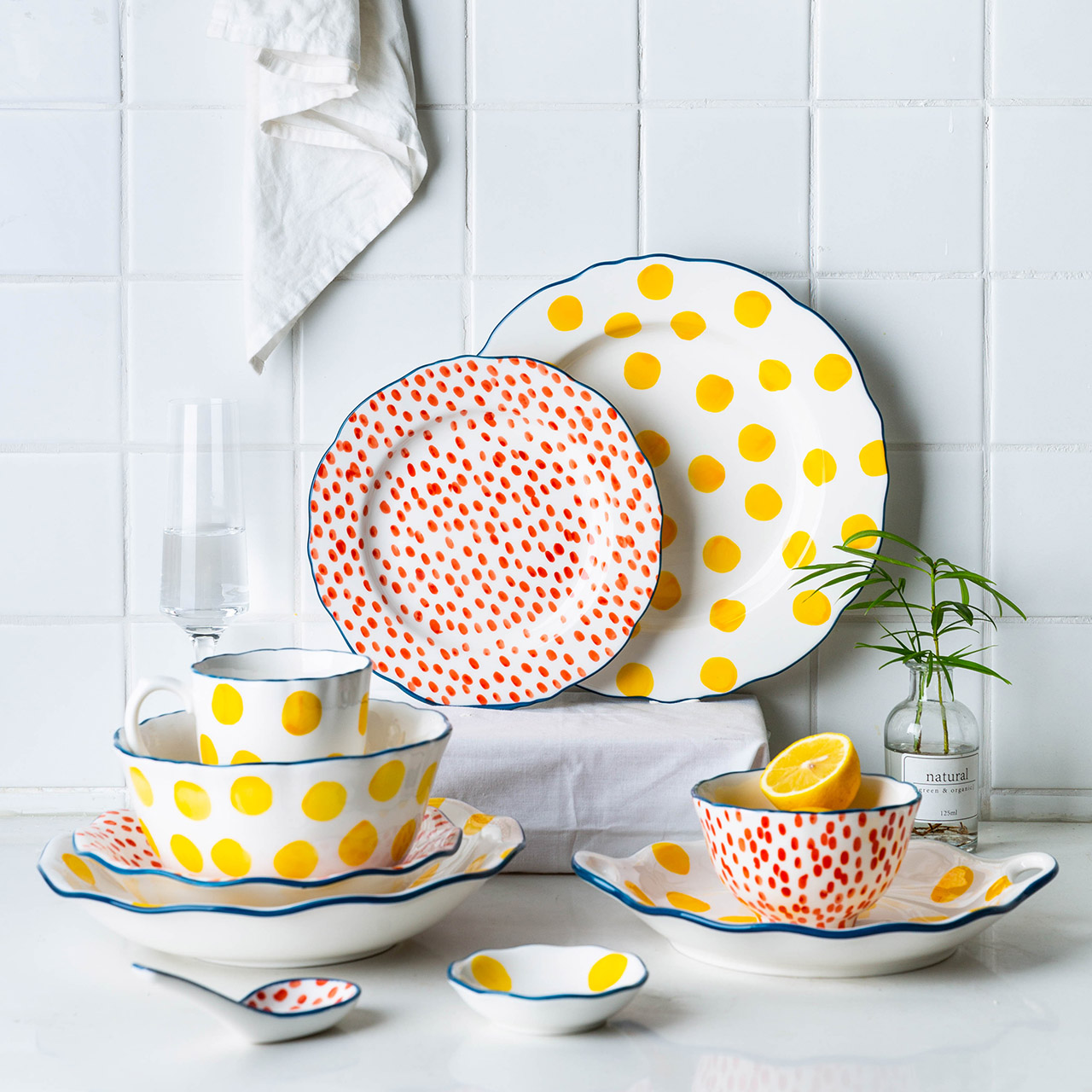 Modern housewife's creative single household pickle dish