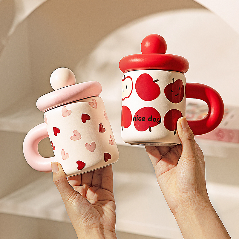 摩登主妇办公室保温杯高颜值水杯