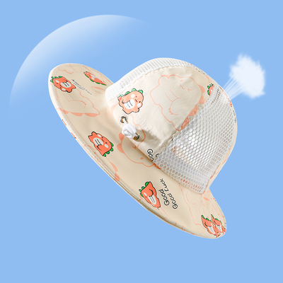 2025新款女童薄款防晒遮阳帽