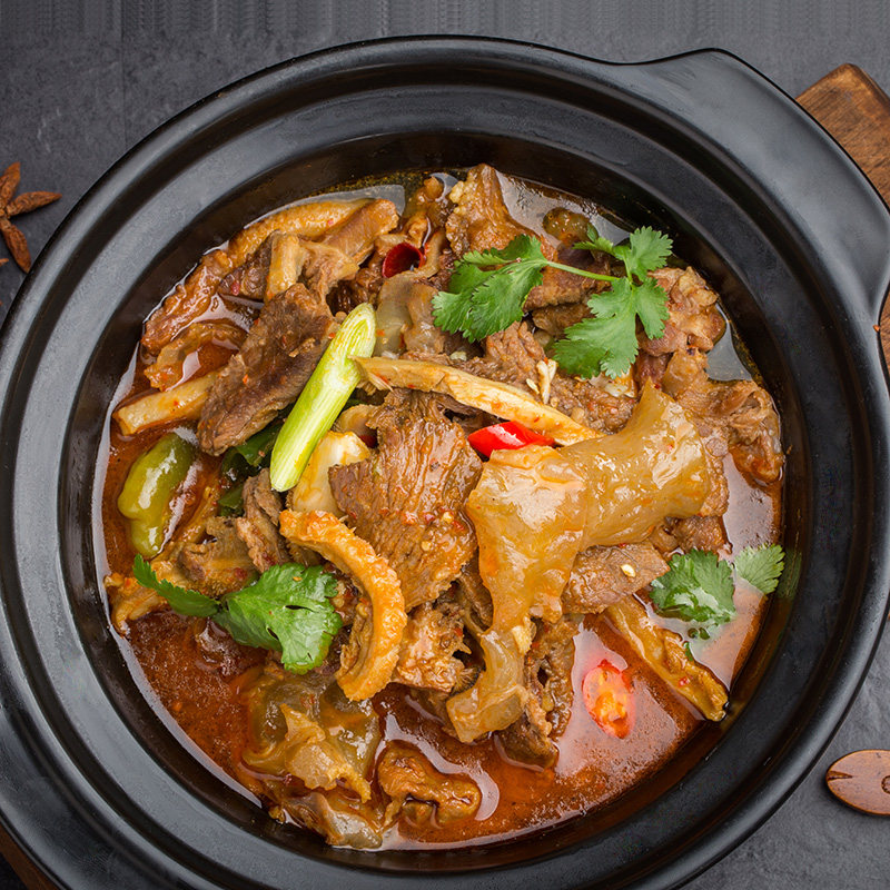 新货傅大姐常德牛三鲜钵子菜牛肉牛肚熟食香辣方便冬懒人火锅